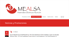 Desktop Screenshot of mealsa.es